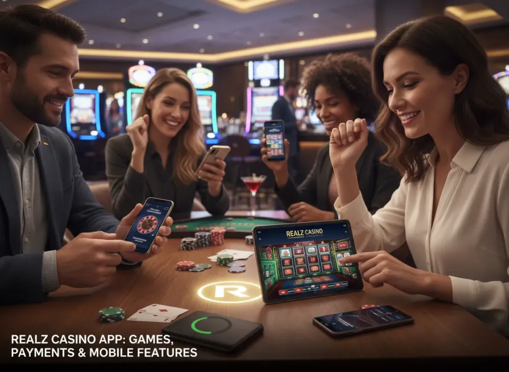 Realz casino app guide for mobile casino play